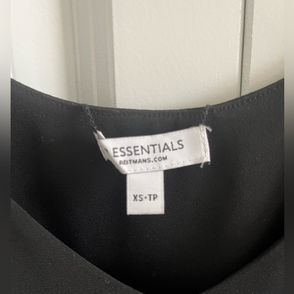 Reitman’s Black Chiffon Blouse - Picture 2 of 4